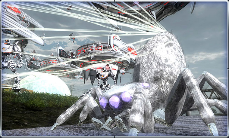 Giant Silver Spider Screenshot 1