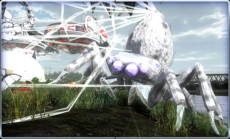 Giant Silver Spider Screenshot 2