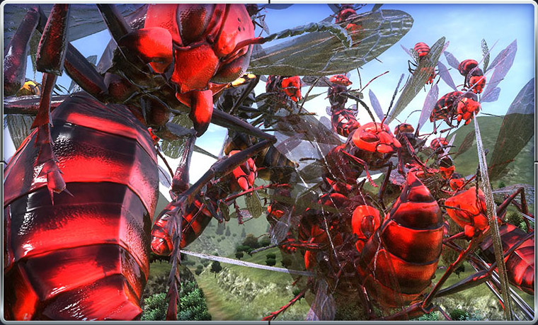 Giant Red Bee Screenshot 1